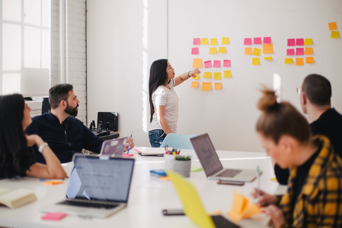 Team aligning on AI strategy
